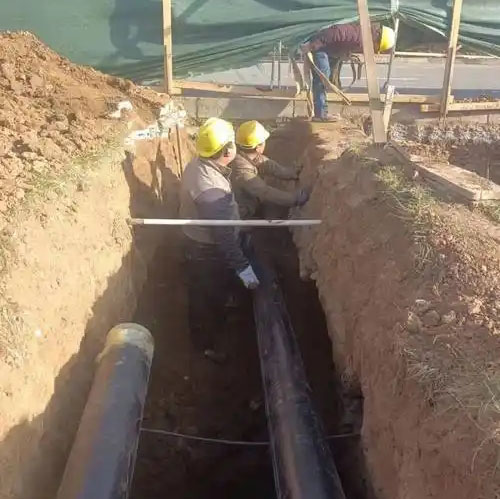 扶风过公路拉管